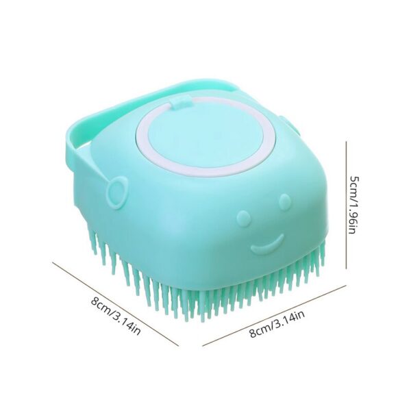 Escova de Silicone 3 em 1 para Banho e Massagem de Pets - Image 6