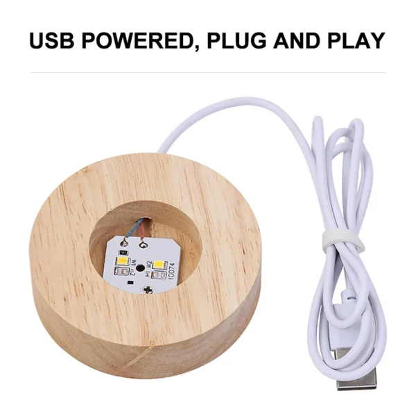 3D Bola De Cristal Luzes Da Noite, Planeta Brilhante, Galáxia, Astronauta, Lâmpada De Mesa Da Lua, Lâmpada De Atmosfera USB, Decorações De Mesa, Presentes Para Crianças - Image 5