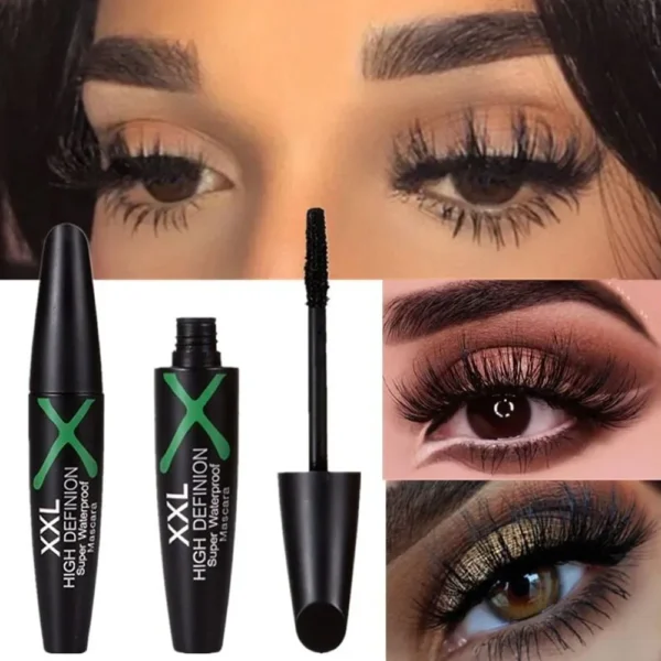 4D Silk Fiber Cílios Mascara, alongamento, impermeável, de longa duração, preto cílios extensão, 3D Make Up, 1 Pc - Image 2