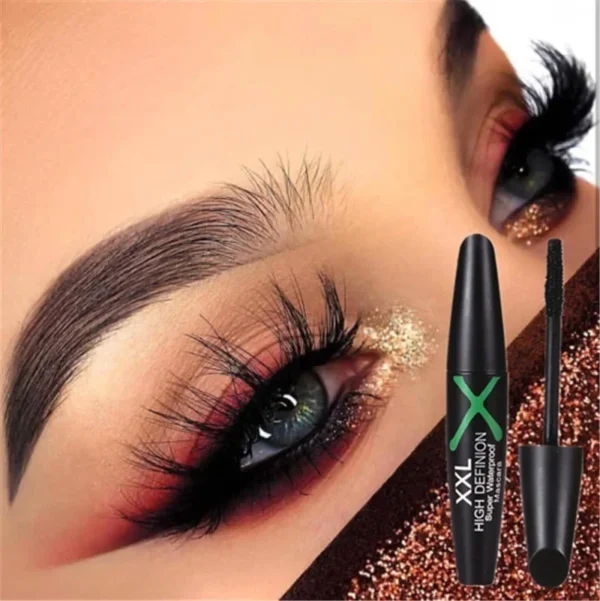 4D Silk Fiber Cílios Mascara, alongamento, impermeável, de longa duração, preto cílios extensão, 3D Make Up, 1 Pc - Image 3