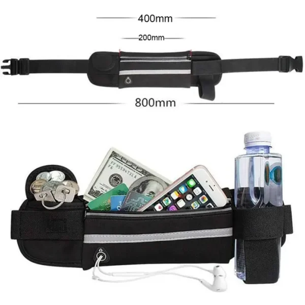 Bolsa de Cintura Sports para Homens Mulheres Excelente para Corridas e Caminhadas - Image 2