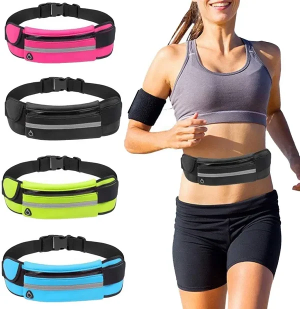 Bolsa de Cintura Sports para Homens Mulheres Excelente para Corridas e Caminhadas