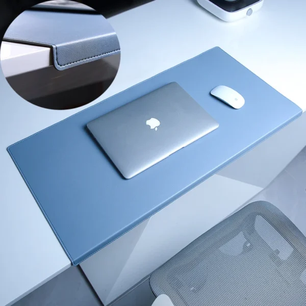 Tapete de mesa de escritório de couro, dobrável , mousepad para jogos, almofada de mesa, computador portátil - Image 3