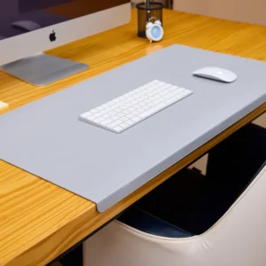 Tapete de mesa de escritório de couro, dobrável , mousepad para jogos, almofada de mesa, computador portátil