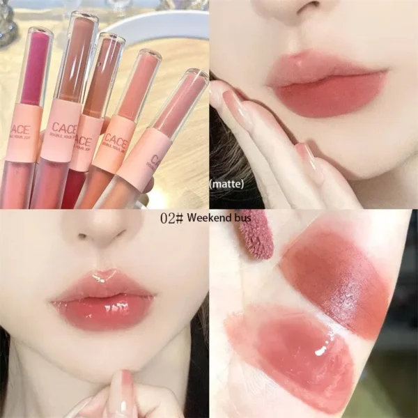 Baton Labial Ultra Brilho Molhado Dupla Face - Image 5