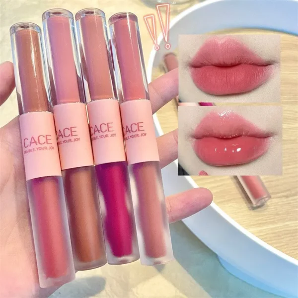 Baton Labial Ultra Brilho Molhado Dupla Face