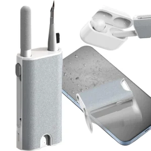 Fone de ouvido Cleaner Brush Kit, Câmera Telefone Tablet Laptop TV Tela Limpeza Ferramentas, Headset Limpeza Caneta para Airpod Pro 3 2 1, 5 em 1