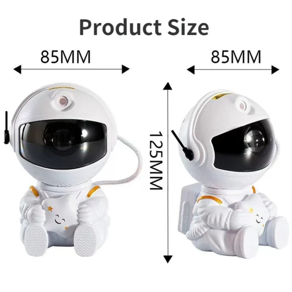 Projetor Galaxy Star LED Night Light, Céu estrelado, Astronauta Porjetores Lâmpada, Decoração do quarto, Decoração para casa, Presentes infantis - Image 6
