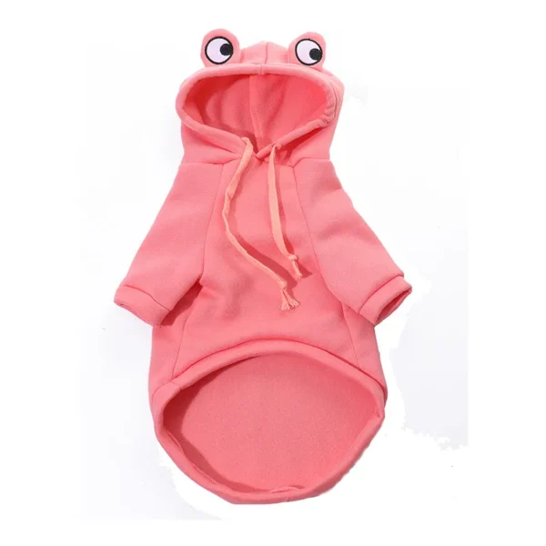 Moletons com Estampas de Sapo Fofos para Cães Pequenos - Image 3