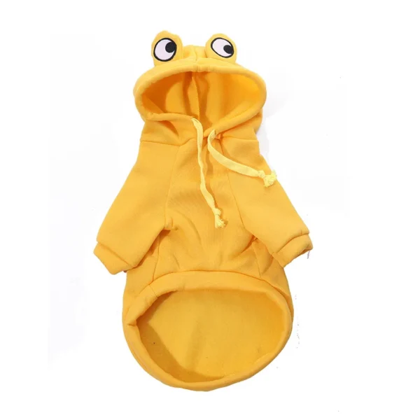 Moletons com Estampas de Sapo Fofos para Cães Pequenos - Image 4