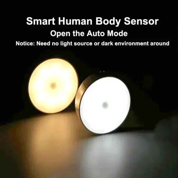 Luminária de LED Inteligente com Sensor de Presença Excelente para Diversos Ambientes da Casa ou Escritórios. - Image 2