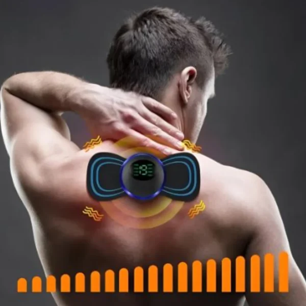 Mini Massageador Portátil Elétrico Cervical EMS Alivia Dores Corpo Pescoço, lombar - Image 3