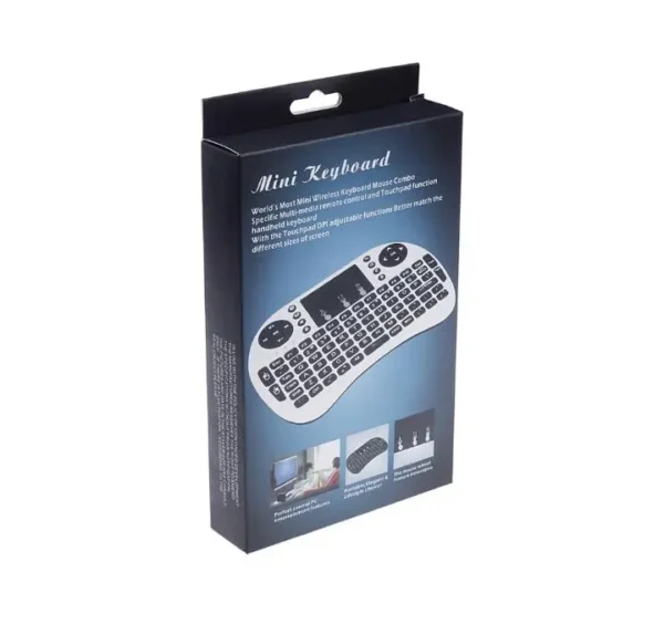 Mini Teclado USB Wireless Mini Keyboard Sem Fio Com TouchPad - Entrega Rápida Venda Nacional - Image 3