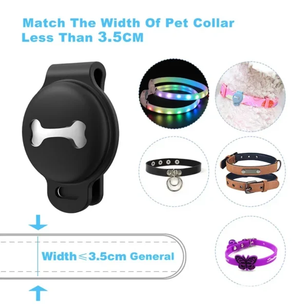 Smart GPS Tracker para cães e gatos, Pet Detection, Bluetooth, Gato, Pássaro, Anti-lost Record, Tracking Tool, Wearable Locator, Marca - Image 4
