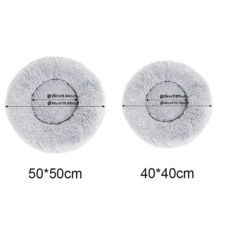 Super cama quente para dormir , macia, longa e de pelúcia ,melhor cama para cães de estimação e gatos. - Image 2