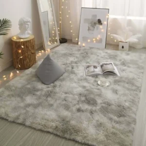 Tapete de pelúcia Super Conforto, para sala de estar, quartos, e ambientes diversos.