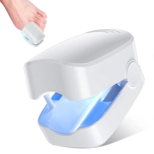 Dispositivo a Laser para tratamento de fungo e reparação das unhas, eficaz na remoção de micose e fungos.