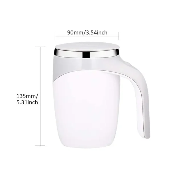 Caneca Multi Mix Recarregável Portátil Elétrica Aço Inoxidável Rotação Magnética Home Drinking Tools - Image 6