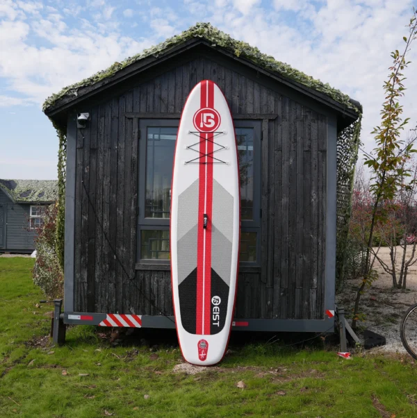 SUP Stand Up Paddle Board Tamanho 10'6 " 320CM Inflável Super Fácil de Carregar, Vem com Kit Completo: Remo Ajustável, Bomba para Inflar, Jogo de Quilhas, Leash, Kit Reparo, e Bolsas a Prova D´água. - Image 4