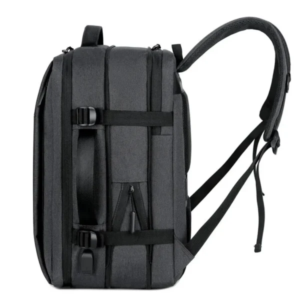 Mochila Impermeável Expansível com Entrada USB - Image 3
