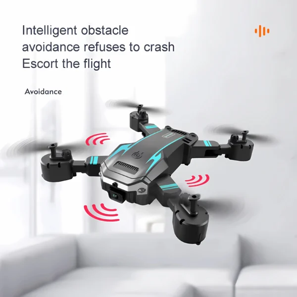 Novo Drone Profissional Alta Performance Quadcopter Dobrável, Com Fluxo Óptico, Evita Obstáculos, com Câmera HD 4K, 8K, S6 Max. - Image 3