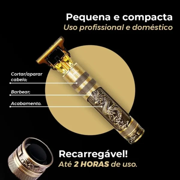 Máquina de Cortar Cabelo Elétrica Profissional - Image 3