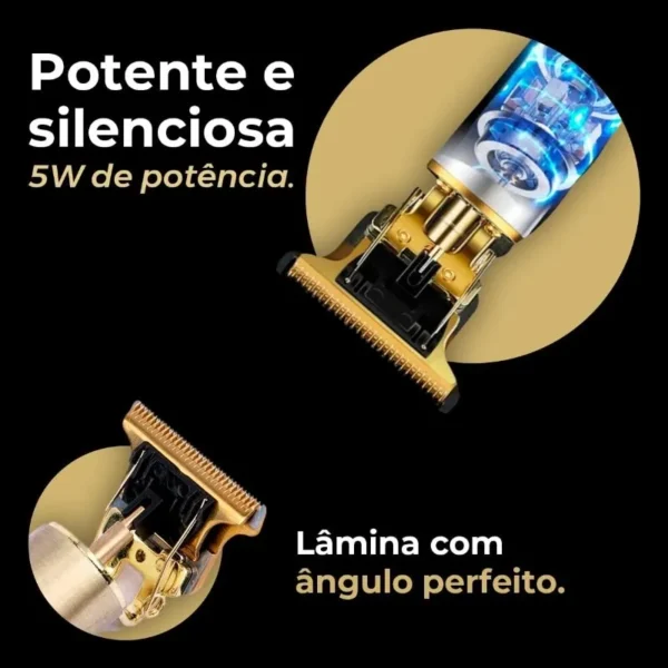 Máquina de Cortar Cabelo Elétrica Profissional - Image 4