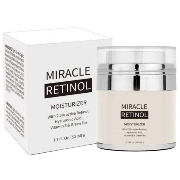 Retinol 2.5% creme hidratante para anti envelhecimento e reduz rugas linhas finas cuidados com a pele dia e noite retinol creme - Image 2